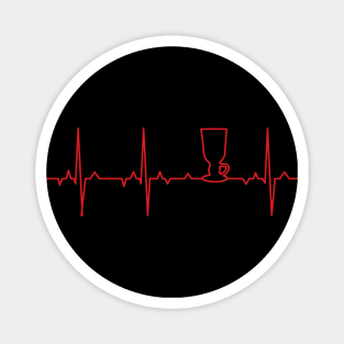 Irish coffee EKG Magnet